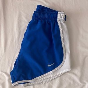 Royal blue nike shorts